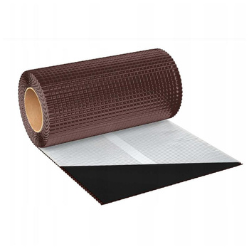 Taśma kominowa ołowiana EUROVENT FLEX STANDARD Pb 30 cm x 5 m, kolor brąz (RAL 8017)