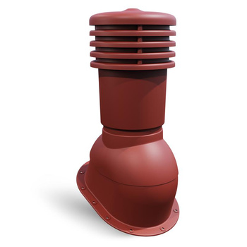 Kominek wentylacyjny EUROVENT VENTOS X - BITU O, kolor kasztan (RAL 3009)