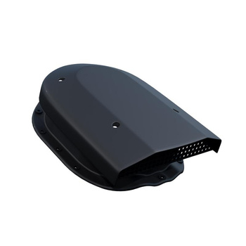 Wywietrznik połaciowy EUROVENT VENTOS X Flat - G18, kolor czarny (RAL 9005)