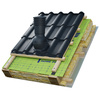 Kominek wentylacyjny ø 150 mm EUROVENT VENTOS X - W35, kolor brąz (RAL 8017)