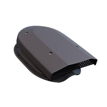 Wywietrznik połaciowy EUROVENT VENTOS X Flat - N25, kolor brąz (RAL 8019)