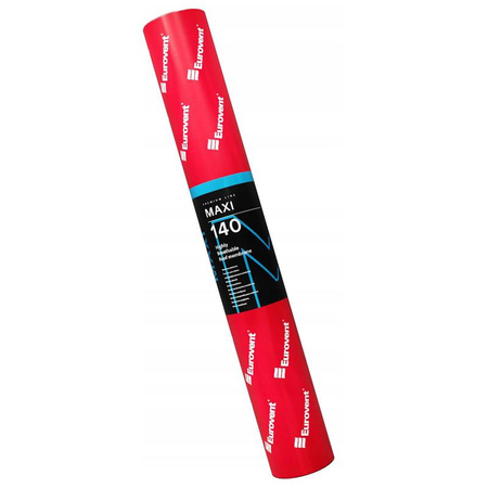 Trójwarstwowa membrana dachowa EUROVENT MAXI 140g/m² 