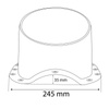 Kominek wentylacyjny ø 150 mm EUROVENT VENTOS X - W35, kolor grafit (RAL 7024)