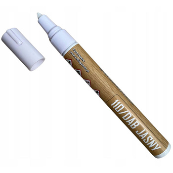 Marker retuszerski do mebli, schodów oraz podłóg, 110 dąb jasny, 12 ml Lugger
