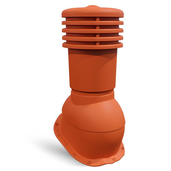 Kominek wentylacyjny ø 150 mm EUROVENT VENTOS X - G18, kolor ceglasty (RAL 8004)