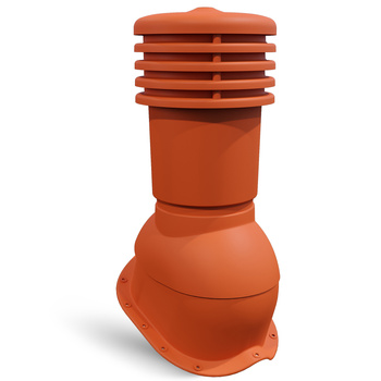 Kominek wentylacyjny ø 150 mm EUROVENT VENTOS X - N25, kolor ceglasty (RAL 8004)