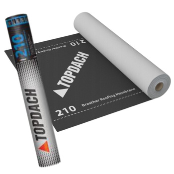 Membrana dachowa trójwarstwowa TOPDACH 210 g/m² 1,5 m x 50 m