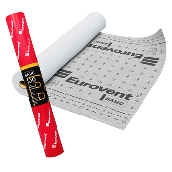 Trójwarstwowa membrana dachowa EUROVENT Basic 100g/m²