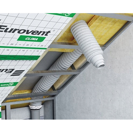 Redukcja RING X 150/125, kolor biały Eurovent