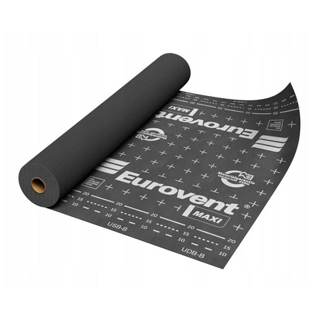 Trójwarstwowa membrana dachowa EUROVENT MAXI 140g/m² 