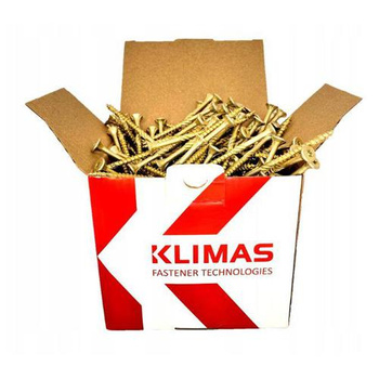 Wkręty ciesielskie z łbem stożkowym 4,5x70 mm TORX, 250 szt., Wkręt-Met