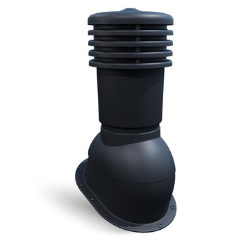 Kominek wentylacyjny EUROVENT VENTOS X - BITU O, kolor antracyt (RAL 7021)