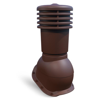 Kominek wentylacyjny ø 150 mm EUROVENT VENTOS X - B26, kolor brąz (RAL 8017)