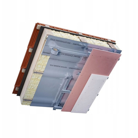 Folia paroizolacyjna zbrojona STANDARD ALU 150 g/m² Eurovent