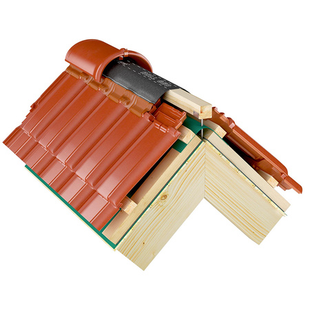 Taśma kalenicowa Eurovent® ROLL GEO 310 mm x 5 m, kolor brązowy (RAL 8017)