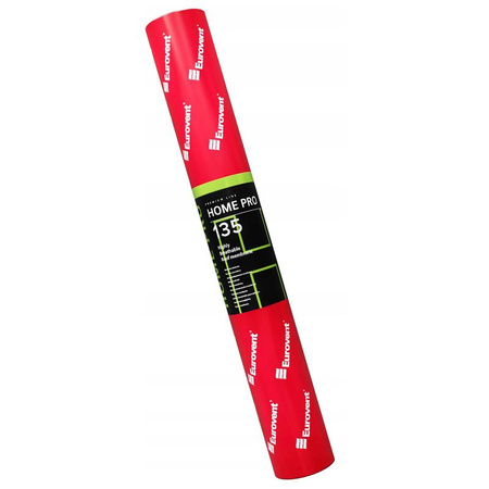 EUROVENT® Home Pro SK2 135 g/m² uniwersalna membrana dachowa oraz wiatroizolacyjna, trójwarstwowa 