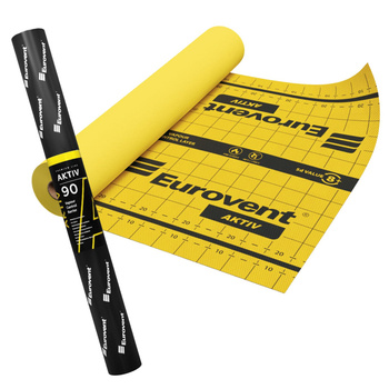 Dwuwarstwowa membrana paroizolacyjna EUROVENT AKTIV 90 g/m2