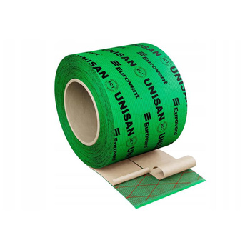 Uniwersalna taśma jednostronna EUROVENT® UNISAN 100 mm x 25 m do membran i folii paroizolacji