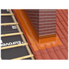Taśma kominowa ołowiana EUROVENT FLEX STANDARD Pb 30 cm x 5 m, kolor brąz (RAL 8019)
