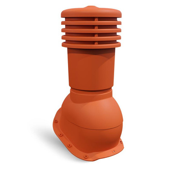 Kominek wentylacyjny ø 150 mm EUROVENT VENTOS X - B26, kolor ceglasty (RAL 8004)