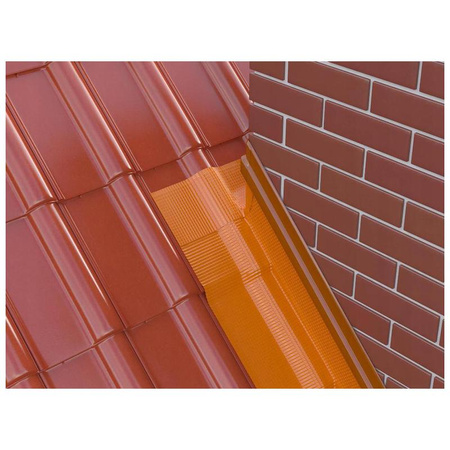 Taśma kominowa ołowiana EUROVENT FLEX STANDARD Pb 30 cm x 5 m, kolor brąz (RAL 8019)