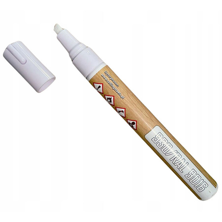 Marker retuszerski do mebli, schodów oraz podłóg, 930 RAL 9016, 12 ml Lugger