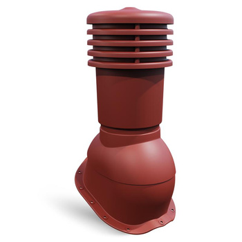 Kominek wentylacyjny ø 150 mm EUROVENT VENTOS X - F22, kolor kasztan (RAL 3009)