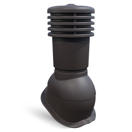 Kominek wentylacyjny ø 150 mm EUROVENT VENTOS X - F22, kolor brąz (RAL 8019)