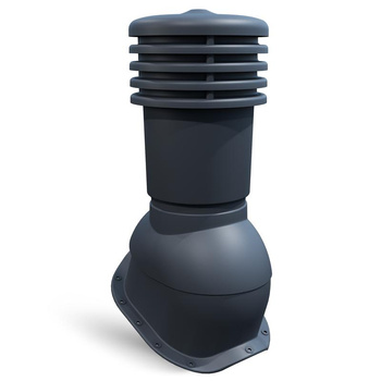 Kominek wentylacyjny ø 150 mm EUROVENT VENTOS X - W35, kolor grafit (RAL 7024)