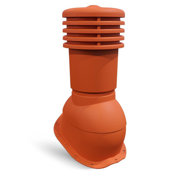 Kominek wentylacyjny ø 150 mm EUROVENT VENTOS X - R28, kolor ceglasty (RAL 8004)