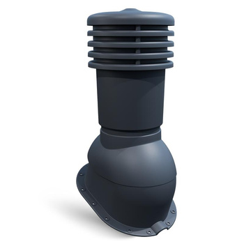 Kominek wentylacyjny ø 150 mm EUROVENT VENTOS X - M11, kolor grafit (RAL 7024)