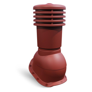 Kominek wentylacyjny ø 150 mm EUROVENT VENTOS X - B26, kolor kasztan (RAL 3009)