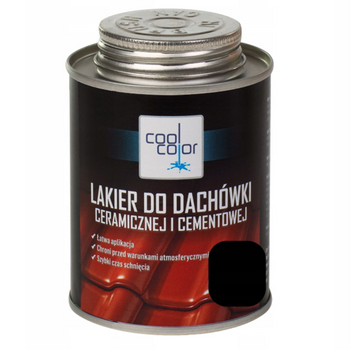 Farba do dachówki ceramicznej i cementowej, kolor ceglany (RAL 8004) 200 ml