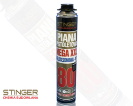 STINGER CLASSIC MEGA XXL 80 - PIANA MONTAŻOWA PISTOLETOWA 880ml