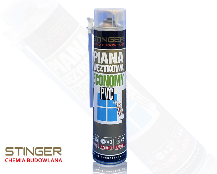 STINGER ECONOMY PVC - PIANA MONTAŻOWA WĘŻYKOWA 750ml