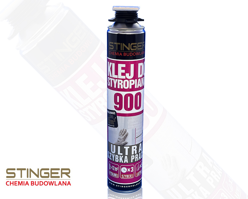 STINGER 900 - KLEJ DO STYROPIANU 750ml