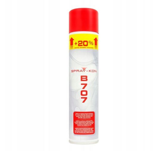 Klej kontaktowy aerozol SPRAY-KON B707 600ml