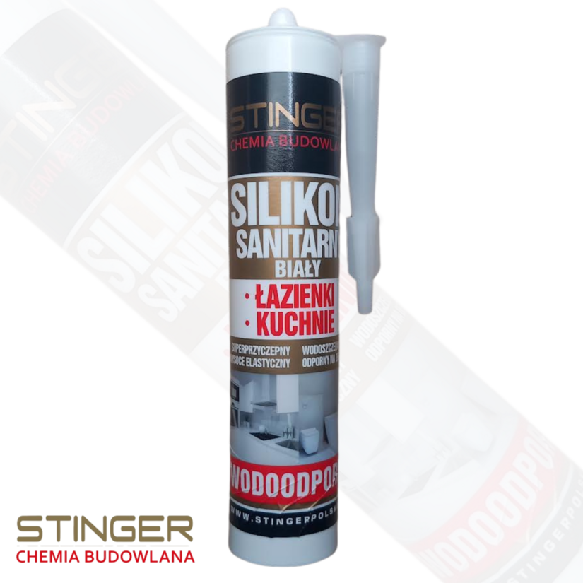 STINGER - SILIKON SANITARNY (BIAŁY) 300ml