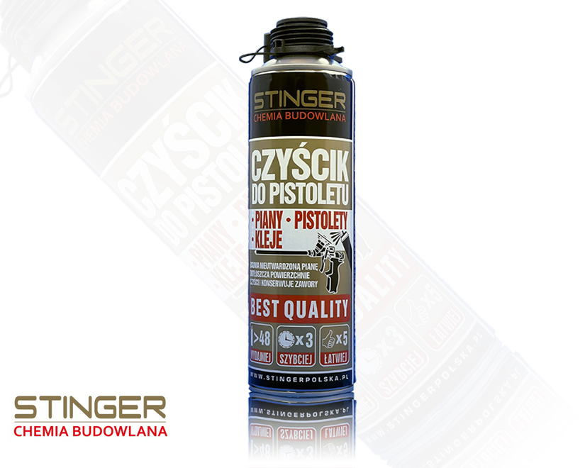 STINGER - CZYŚCIK / ZMYWACZ DO PISTOLETU 500ml