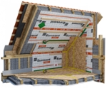 Eurovent Clima X aktywna membrana paroizolacyjna zbrojona 115 g/m2  75 m2  