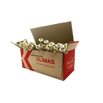 Wkręty ciesielskie talerzowe do drewna 6x50 mm TORX TX30, 100 szt., Wkręt-Met