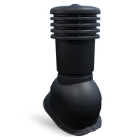 Kominek wentylacyjny ø 150 mm EUROVENT VENTOS X - F22, kolor czarny (RAL 9005)