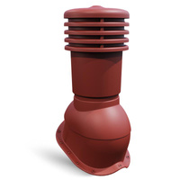 Kominek wentylacyjny ø 150 mm EUROVENT VENTOS X - N25, kolor kasztan (RAL 3009)