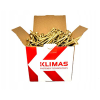 Wkręty ciesielskie z łbem stożkowym 6x50 mm TORX, 200 szt., Wkręt-Met