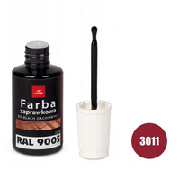 Farba zaprawkowa do blach dachowych, metalu i ogrodzeń Rolling Steels Lugger 22 ml, kolor wiśnia (RAL 3011)