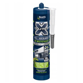Uszczelniacz klej do wszystkiego X-Polymer 290 ml szary BOSTIK