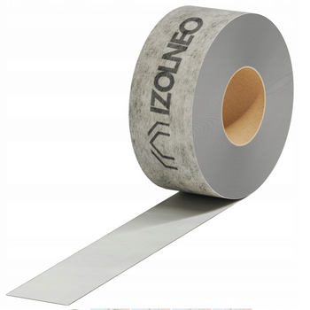Taśma okienna uszczelniająca do ciepłego montażu zewnętrzna IZOLNEO 70 mm x 25 m, pełny klej