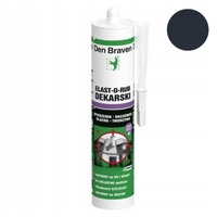 Kauczukowy uszczelniacz dekarski DB Elast-O-Rub 280 ml, antracyt