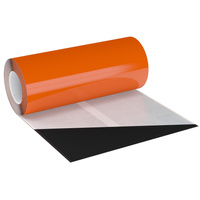 Ołowiana taśma kominowa płaska EUROVENT Flat PB 30 cm x 5 mb, kolor ceglasty (RAL 8004)
