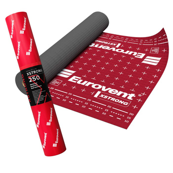 Czterowarstwowa wysokoparoprzepuszczalna membrana dachowa EUROVENT XSTRONG 250 g/m²